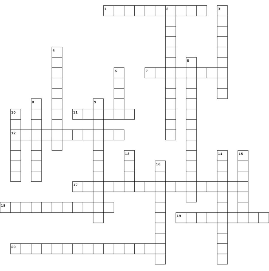 December 2021 Crossword Classic Books Theme The Science Survey