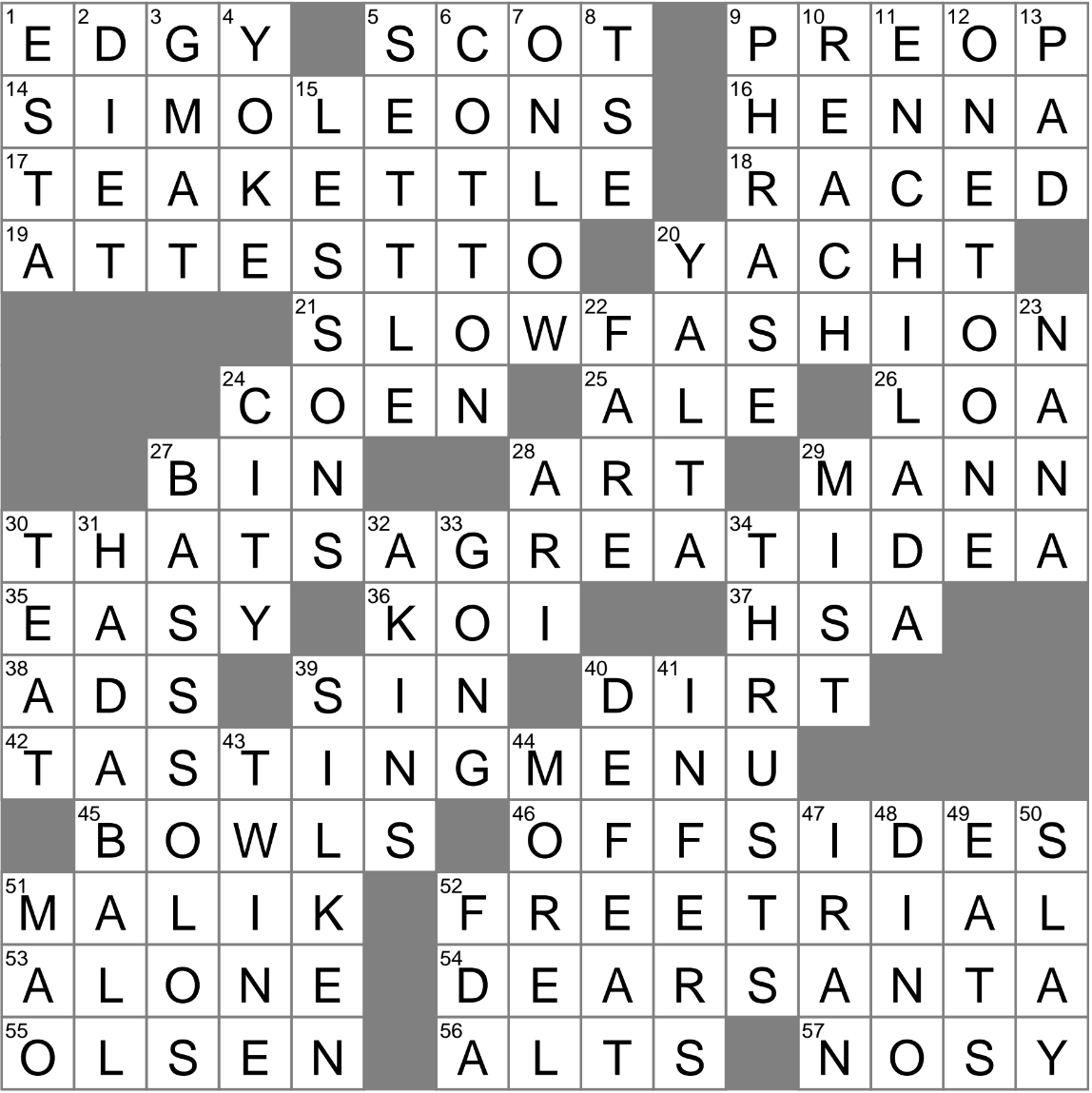 Do re mi Crossword Clue Archives LAXCrossword