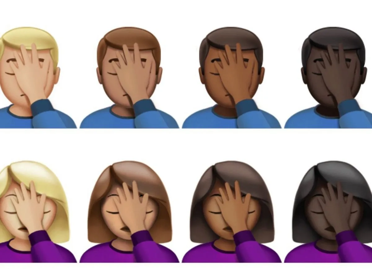 Donald Trump May Have Won The Presidential Election But At Least You Can Now Get A Facepalm Emoji On Your IPhone The Mirror