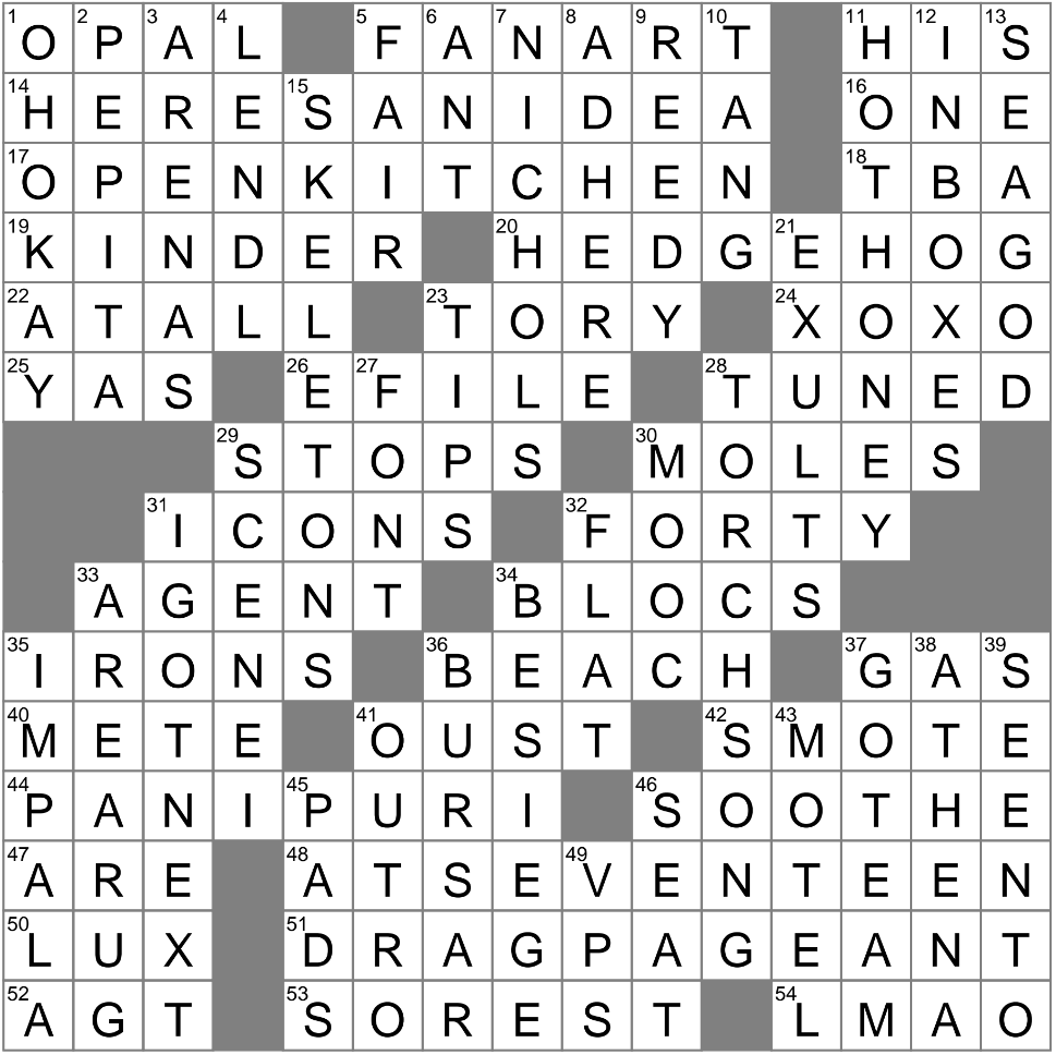 Fak mon Images E g Crossword Clue Archives LAXCrossword