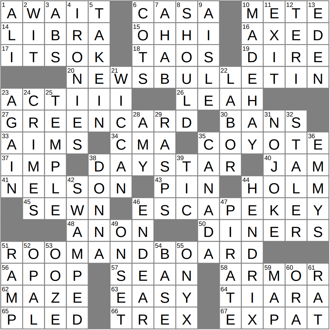 Fashion Faux Pas Humorously Crossword Clue Archives LAXCrossword