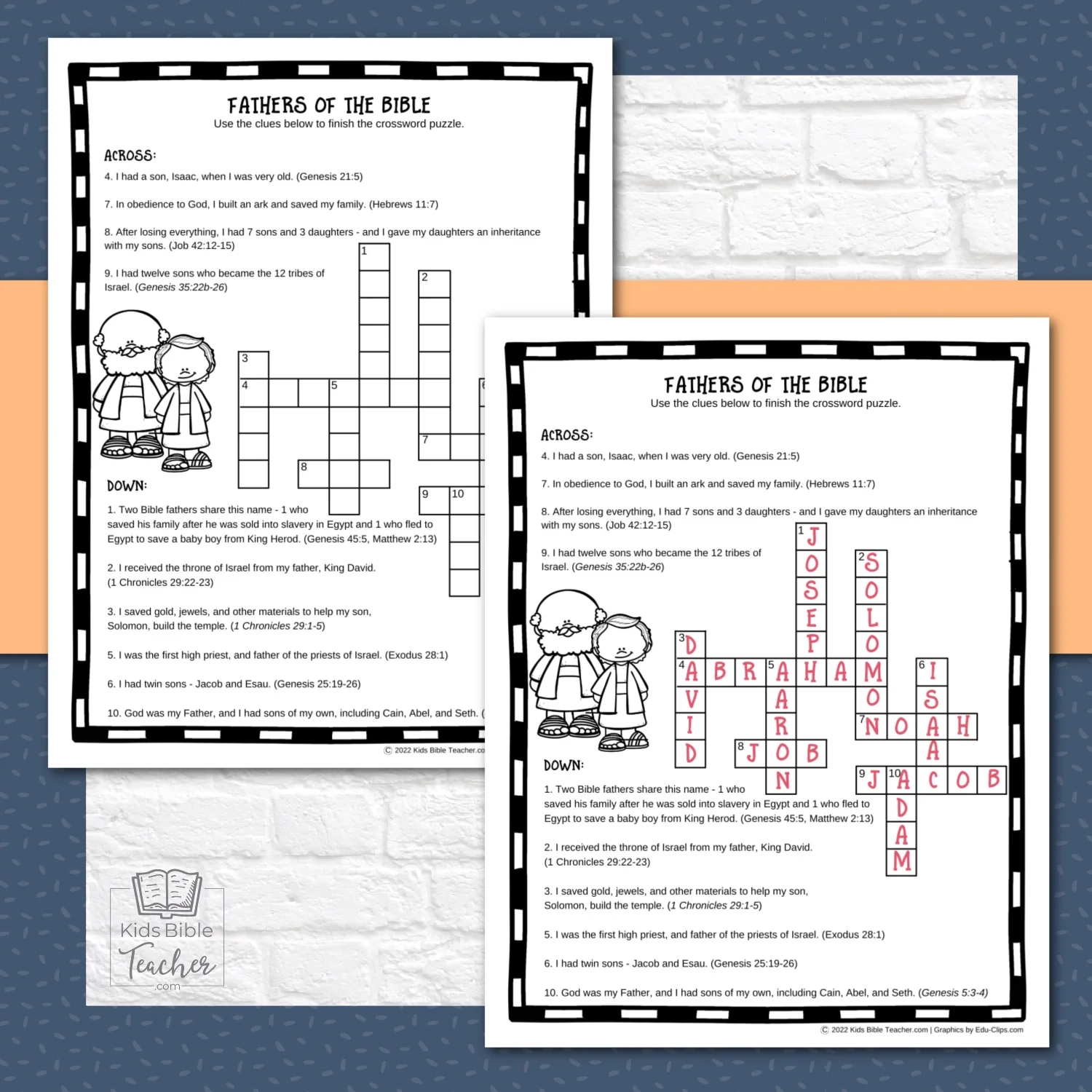 Fathers Day Worksheets Bible Activity Pages For Kids Kids Bible Teacher