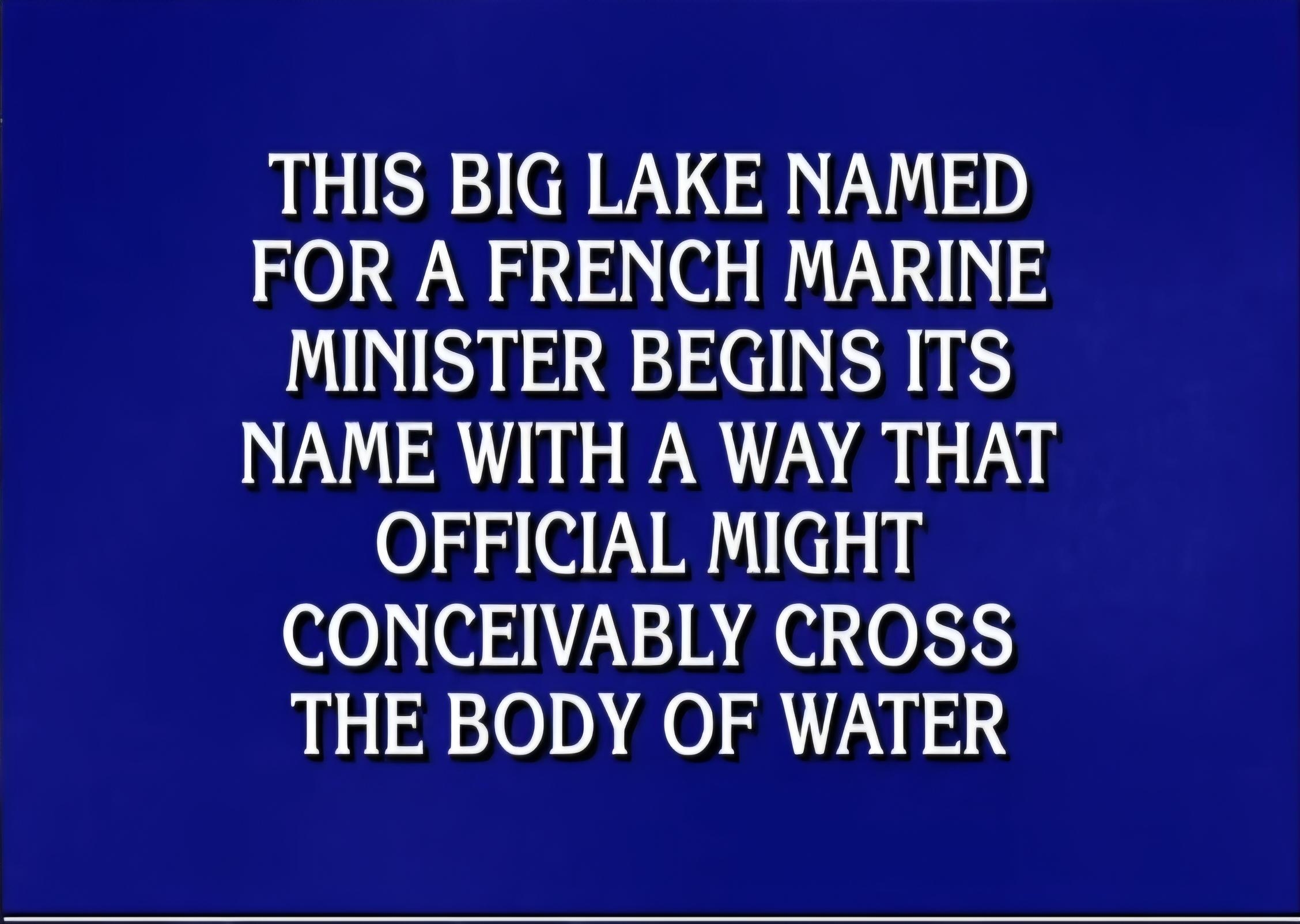 Final Jeopardy Today R NewOrleans