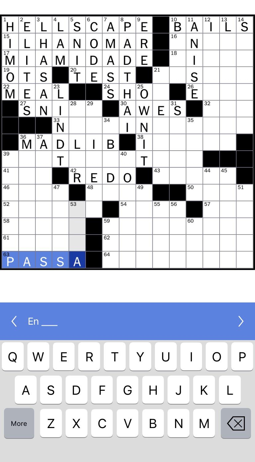 Found An Error In NYT Crossword R AnarchyChess
