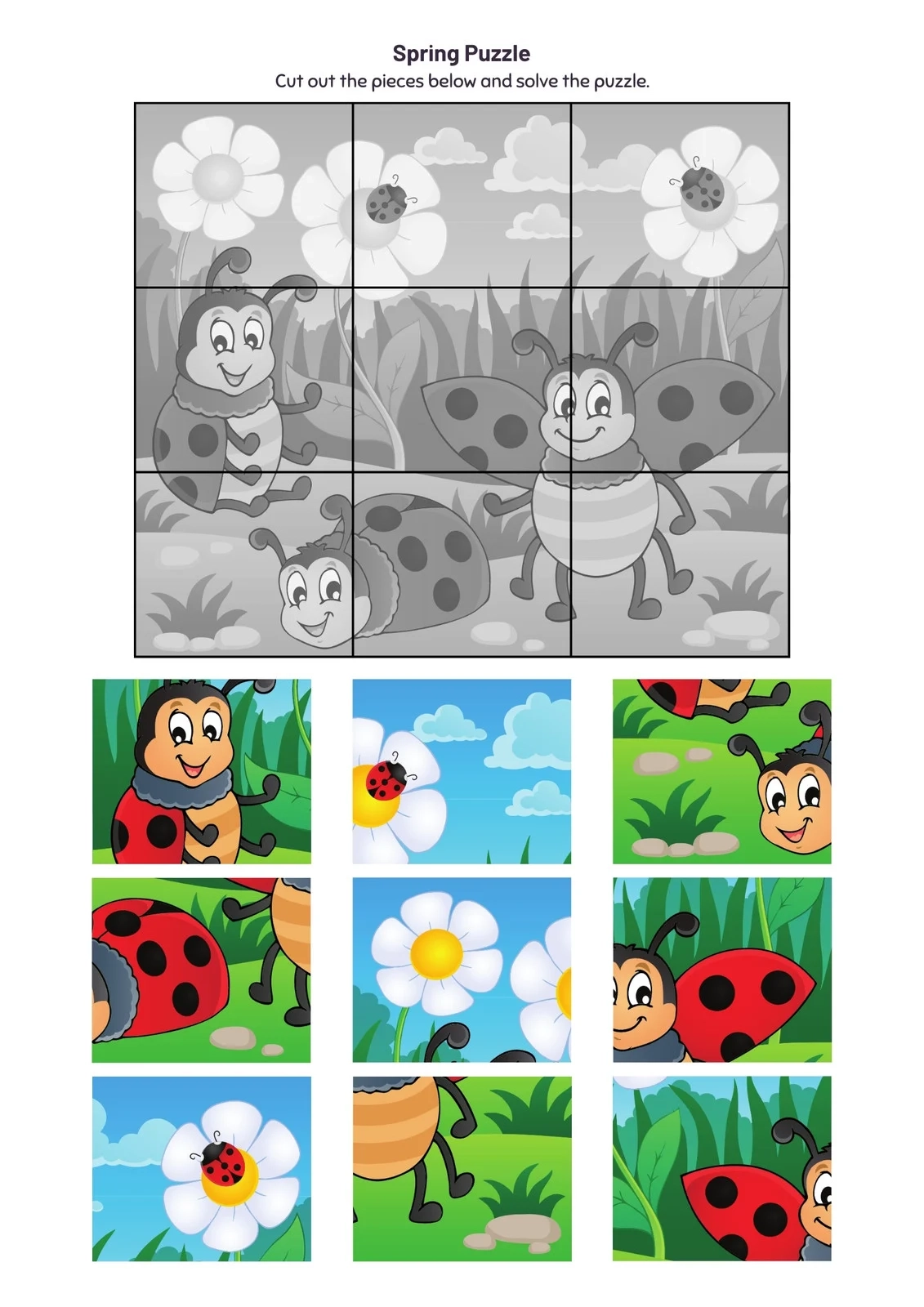Free Editable Puzzle Templates Canva