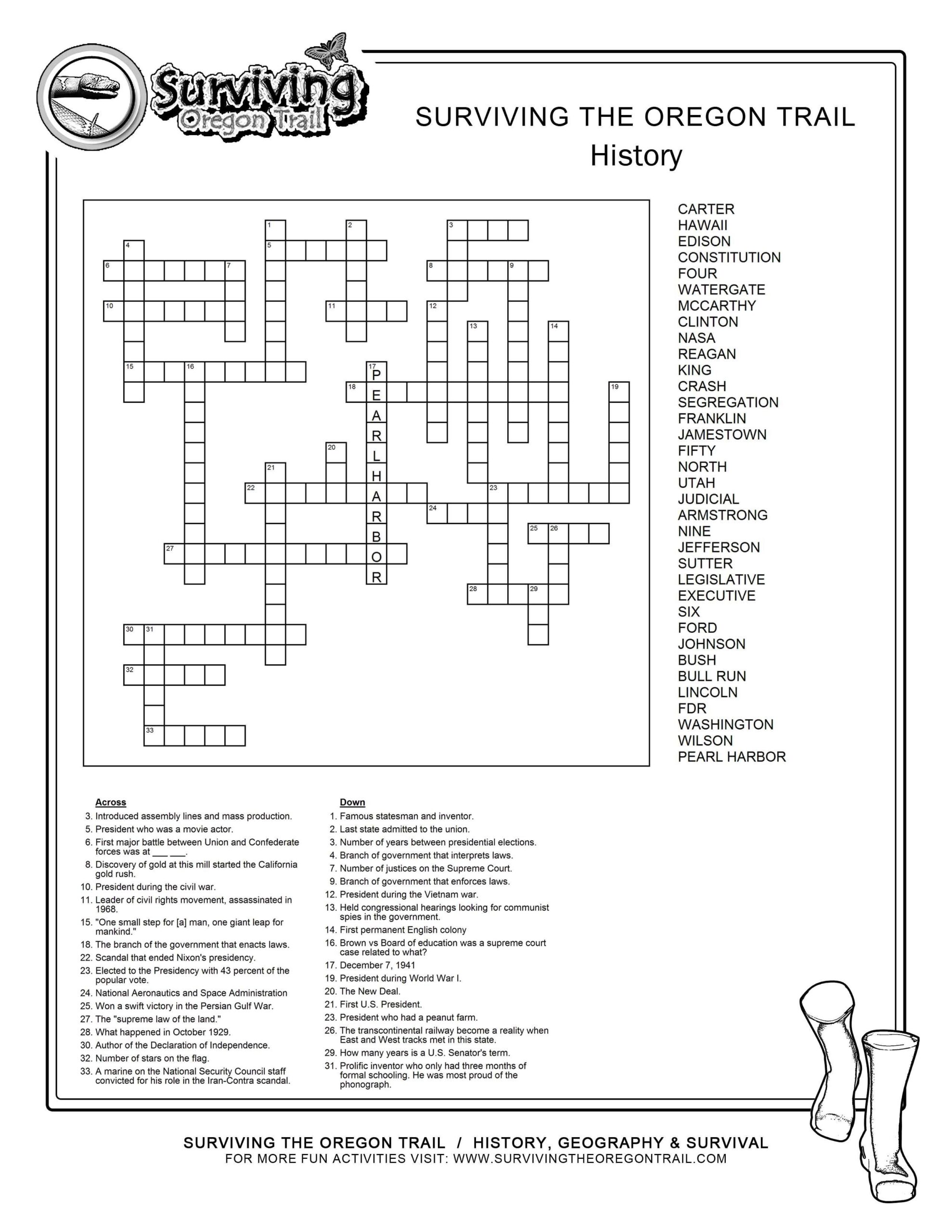 Free Printable Crossword Puzzles For 6th Graders Download Free Printable Crossword Puzzles For 6th Graders Png Images Free Worksheets On Clipart Library