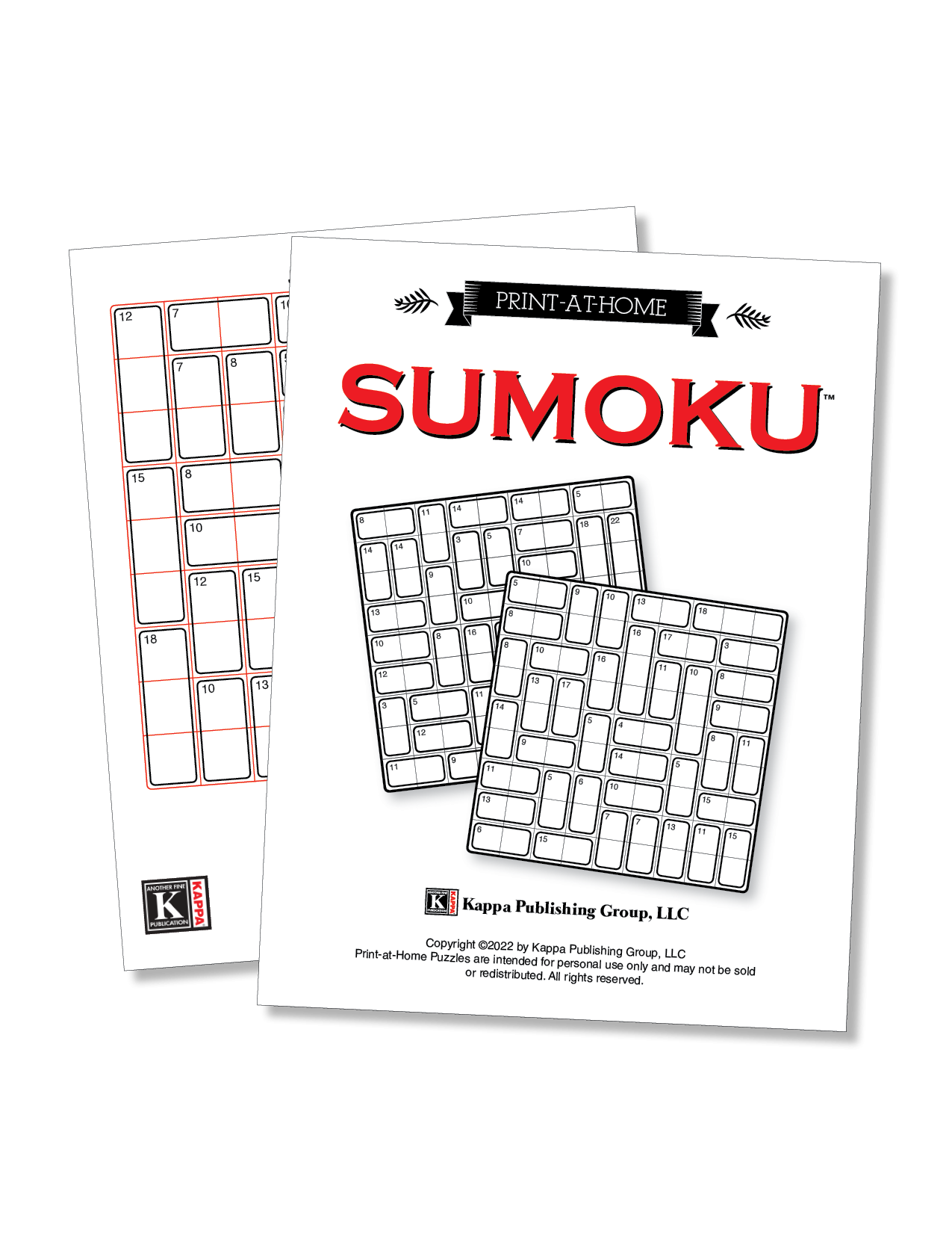 Free Sumoku Sample PDF Print at Home Puzzles Kappa Puzzles