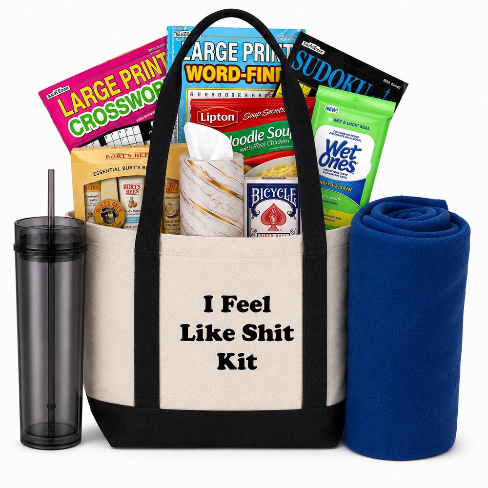 Funny Get Well Gift I Feel Like Shit Kit Get Well Soon
