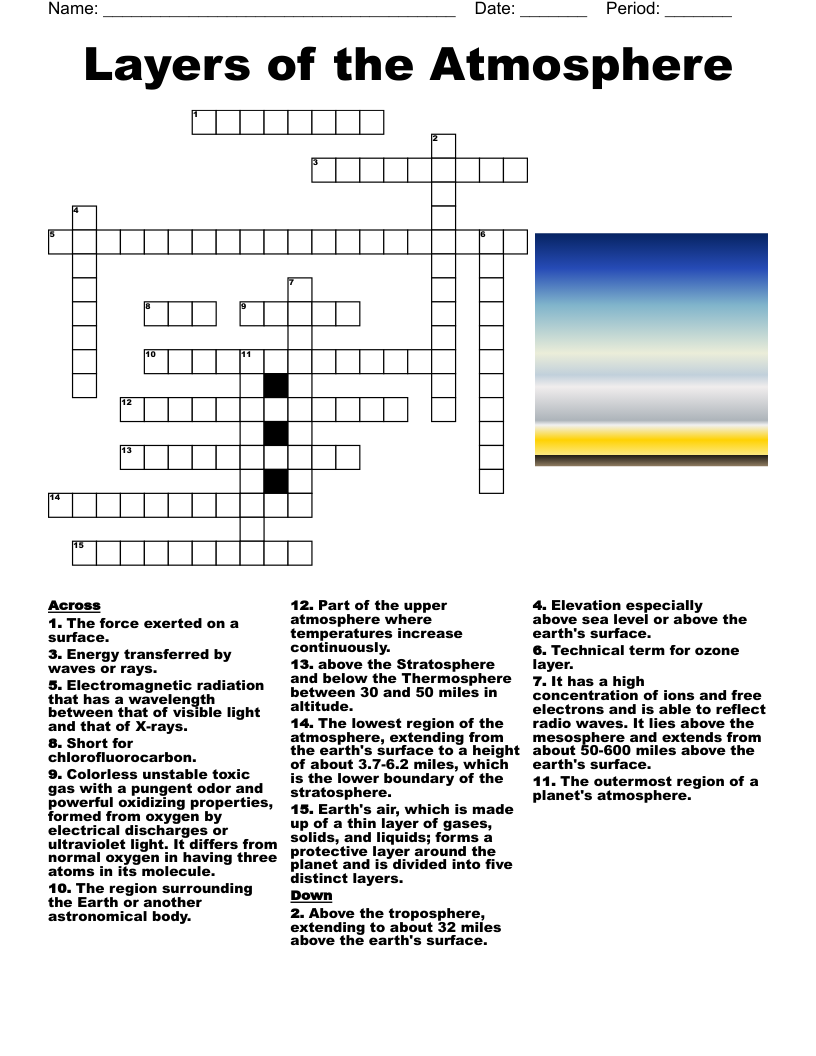 GENERATION X RAY Crossword WordMint