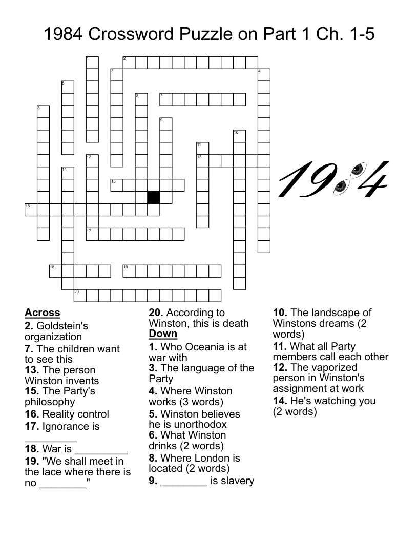 GI Joe Crossword WordMint
