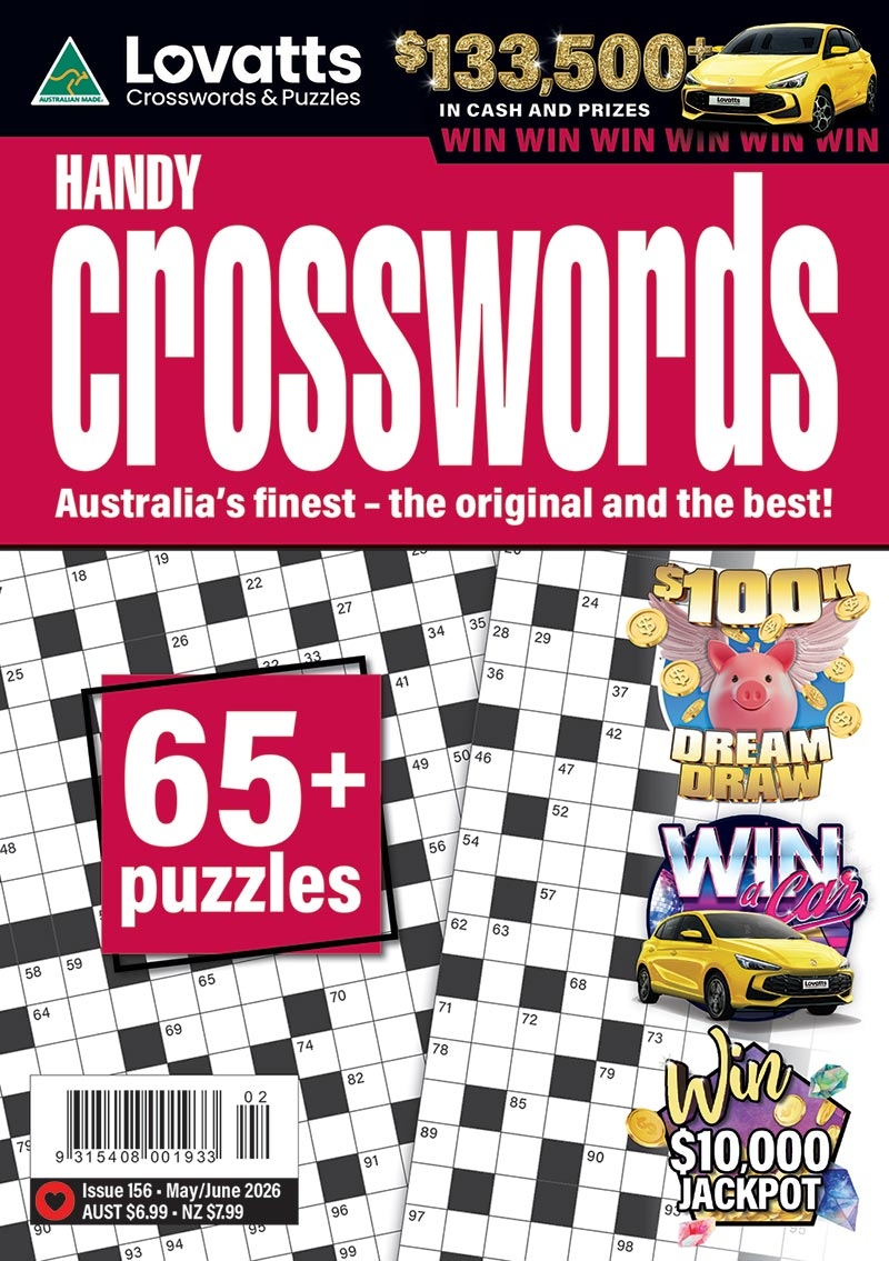 Handy Crosswords Magazine Lovatts Crosswords Puzzles