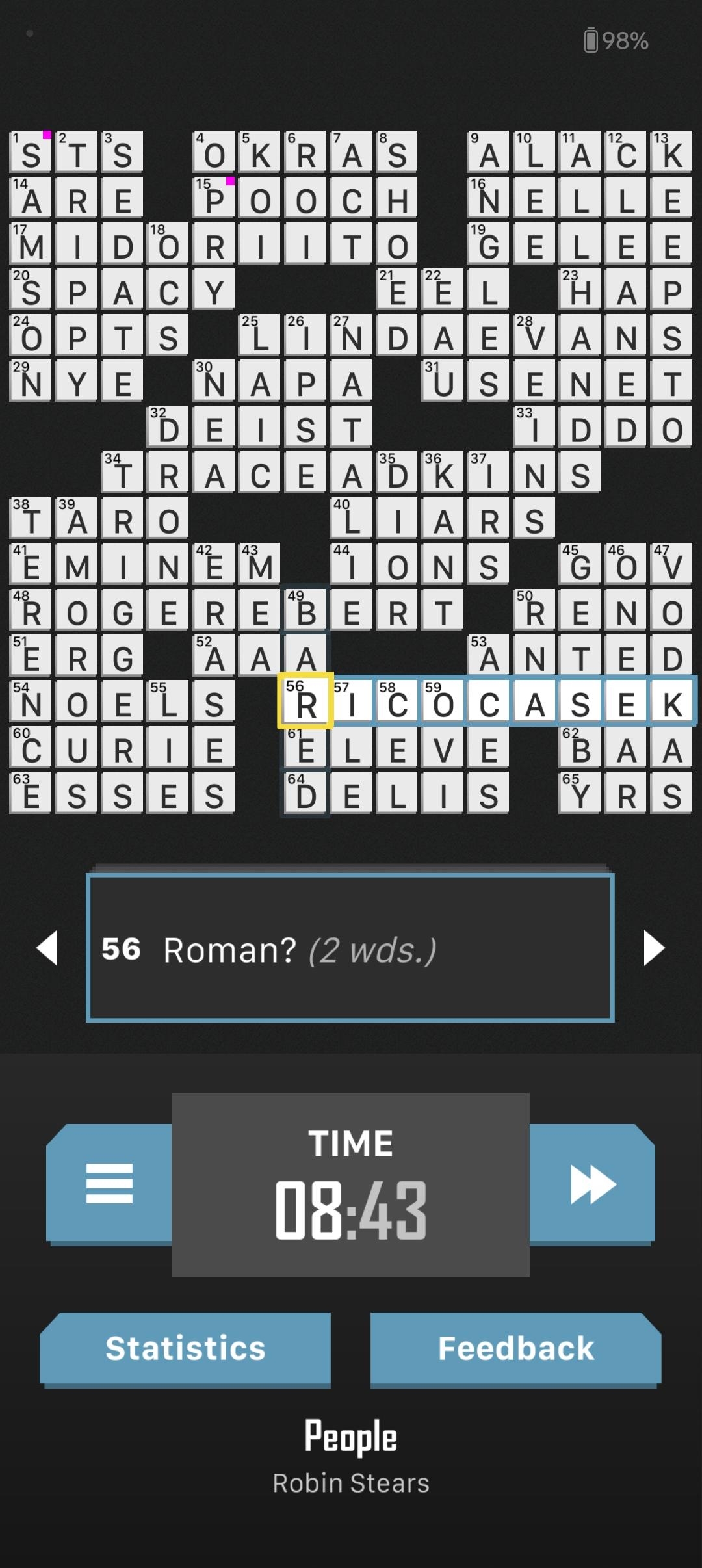 How Do These Long Answers For In The Theme R crossword