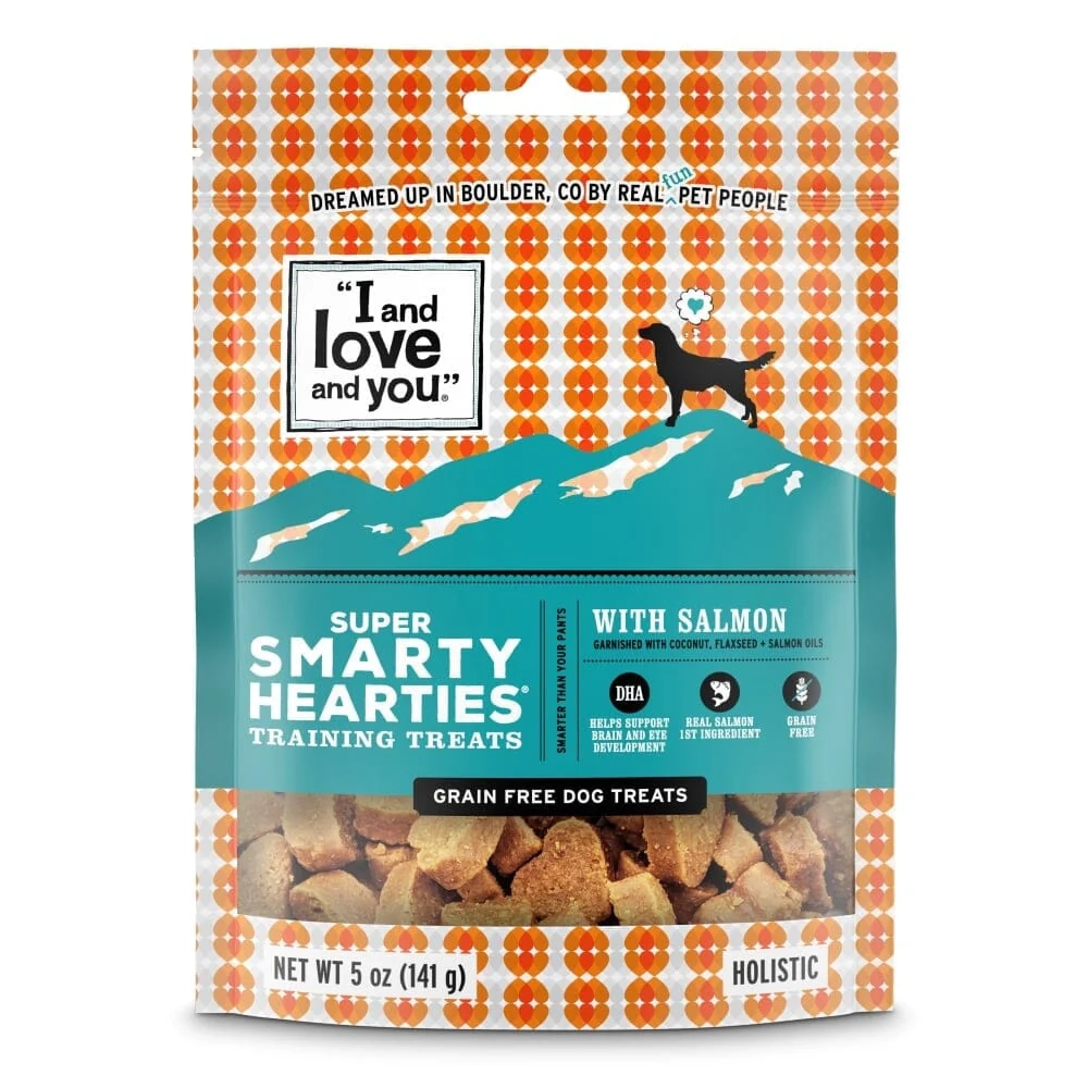I And Love And You Super Smarty Hearties Grain Free Dog Treats