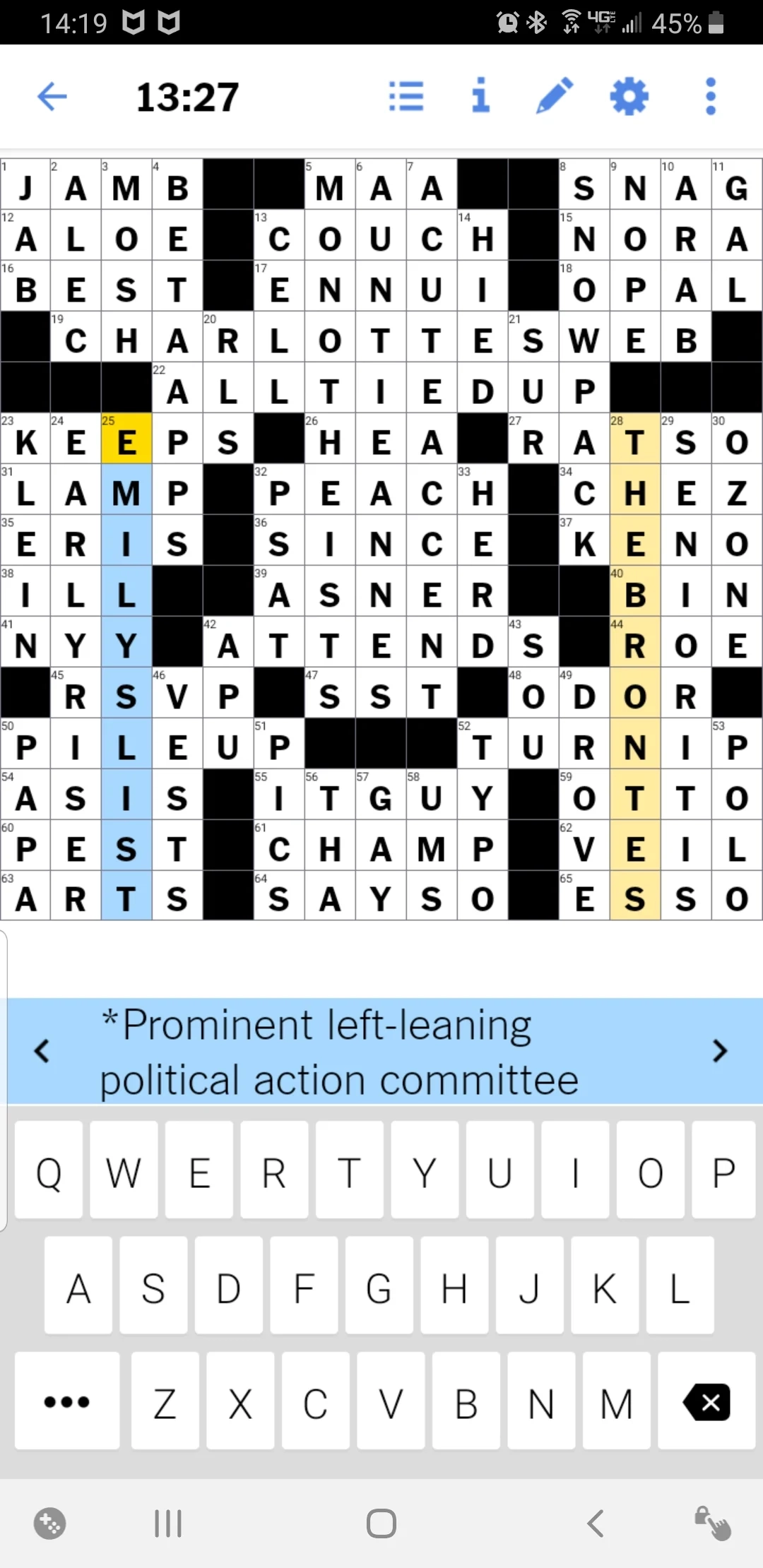 In Today s NYT Crossword Puzzle That Girl s Group With The Stupid Name R thewestwing