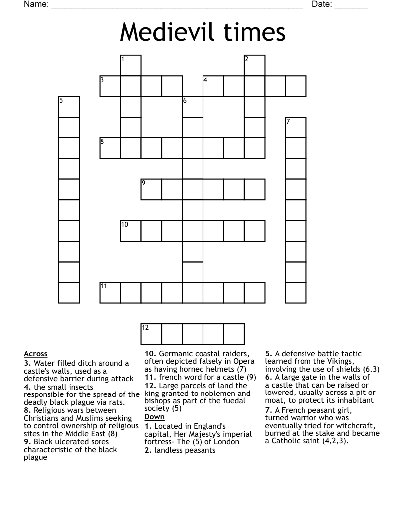 Joan Of Arc Word Search WordMint