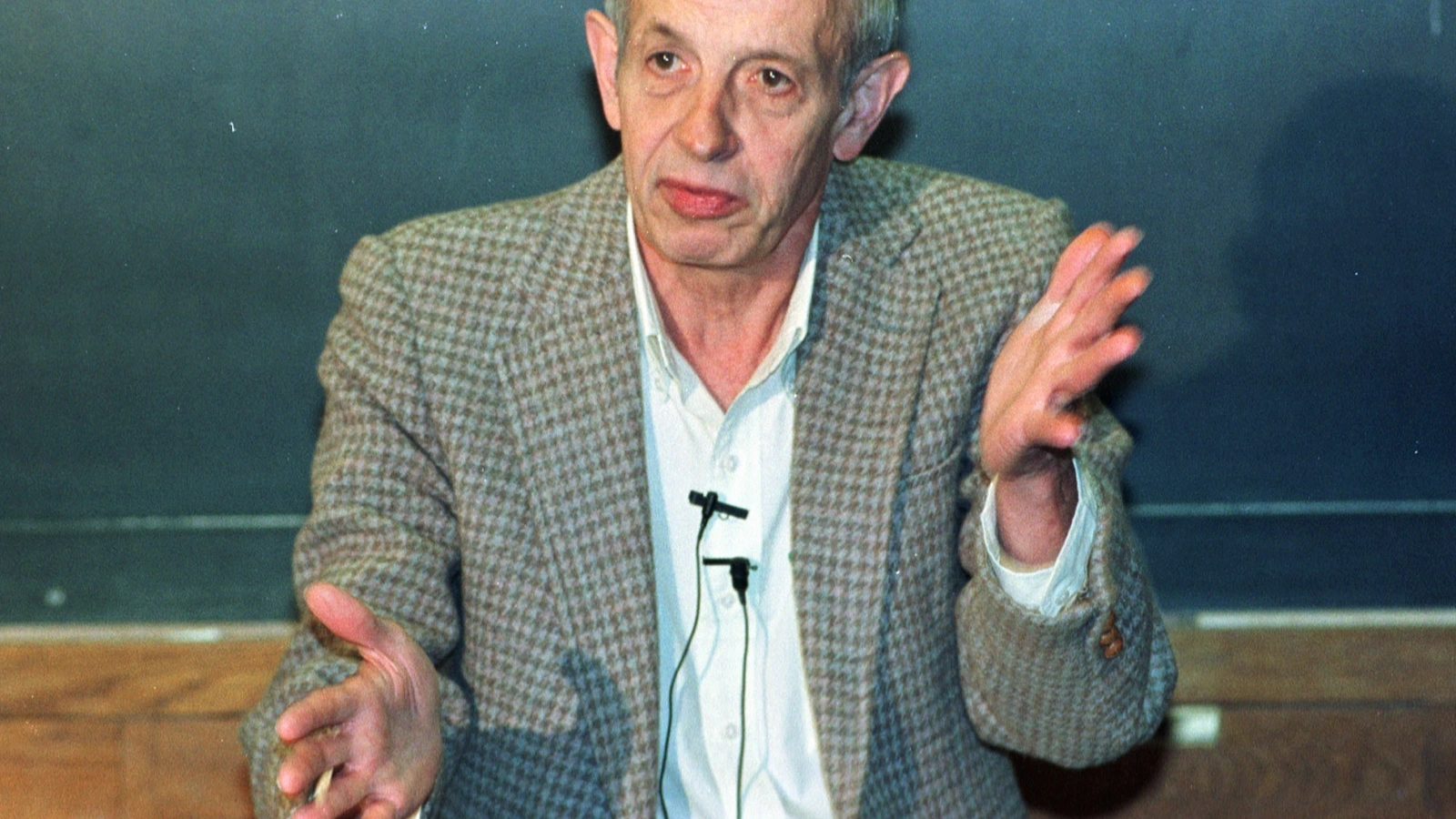 John Nash Whose Life Was Portrayed In A Beautiful Mind Is Killed In A Car Accident The Atlantic