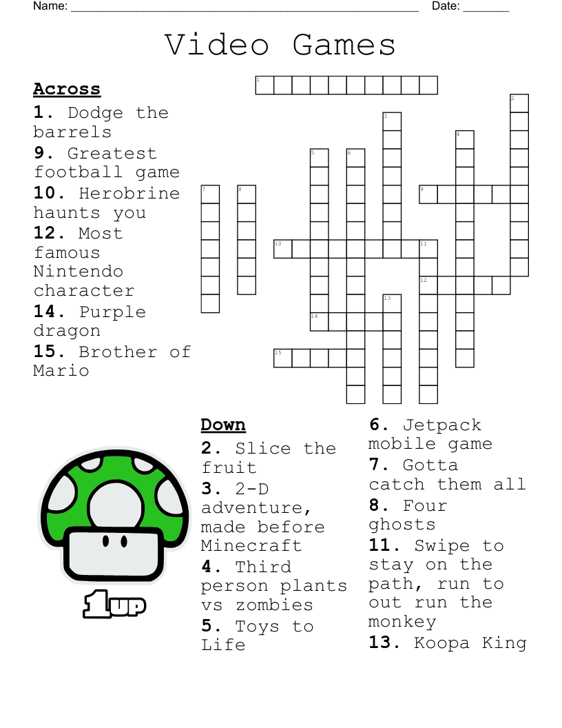 Key Information From 1944 1945 Crossword WordMint