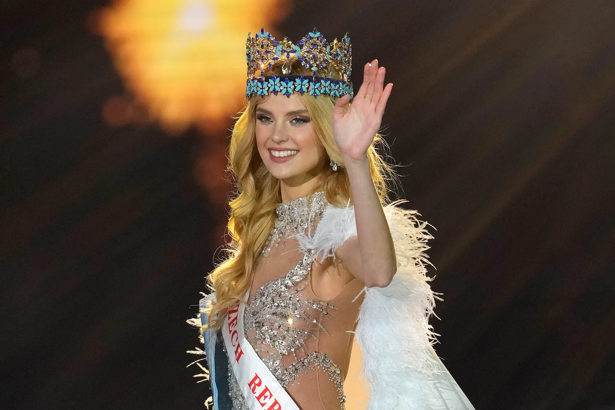 Krystyna Pyszkov From Czech Republic Crowned Miss World 2024 The Seattle Times
