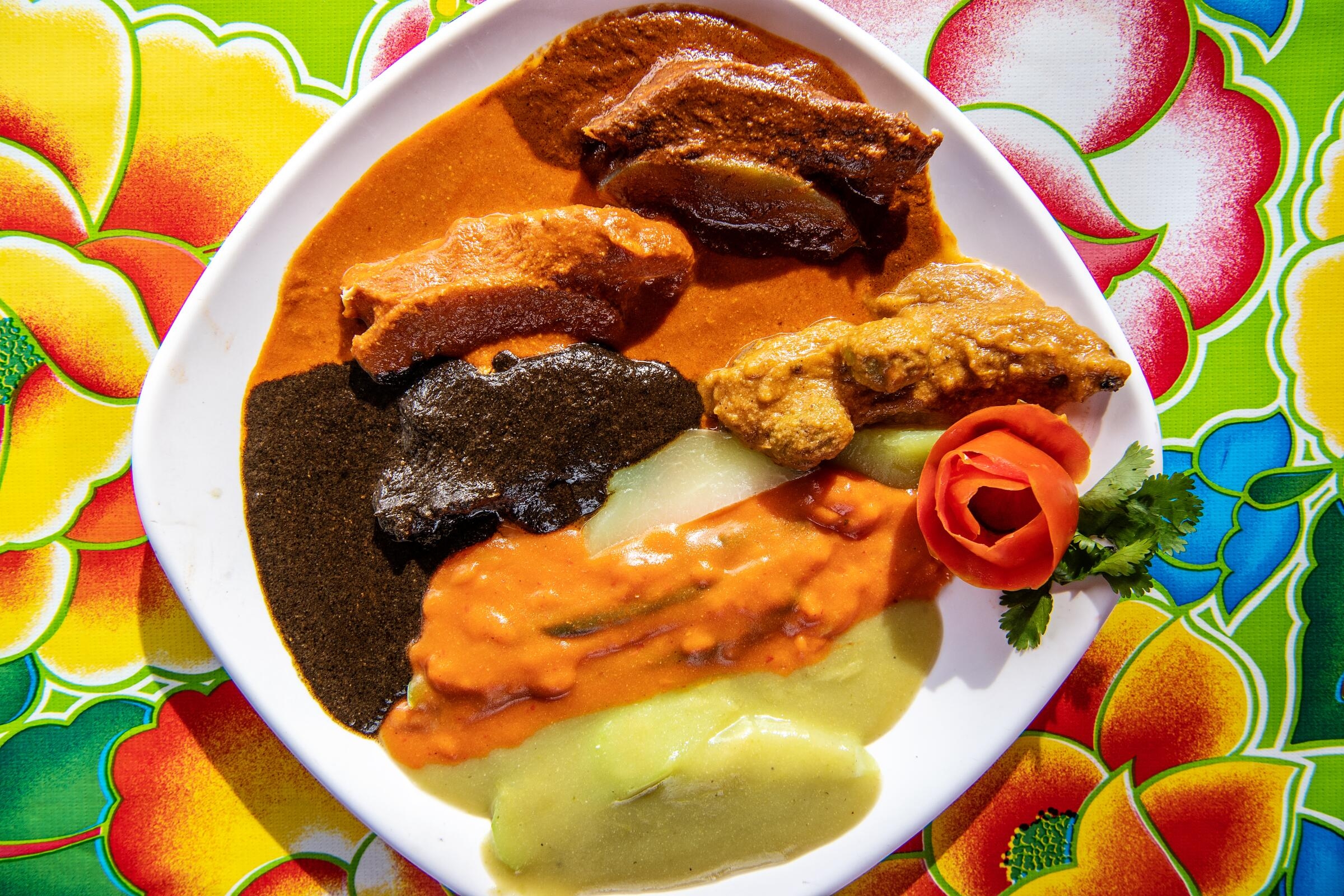 L A Mexican Restaurants Are A Haven For Mole Lovers Los Angeles Times