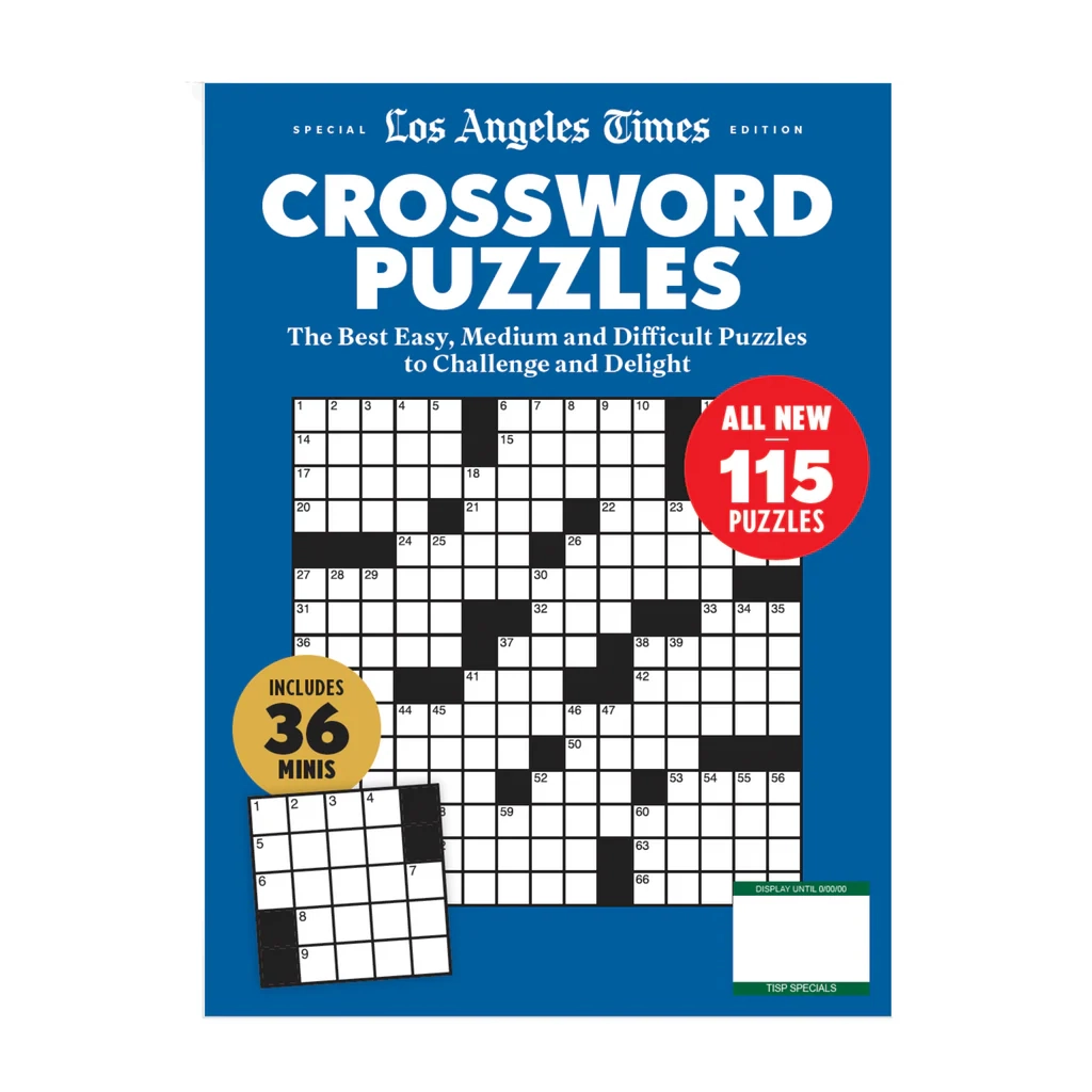 L A Times Crossword Puzzles 2025 Navy Edition Shop LA Times
