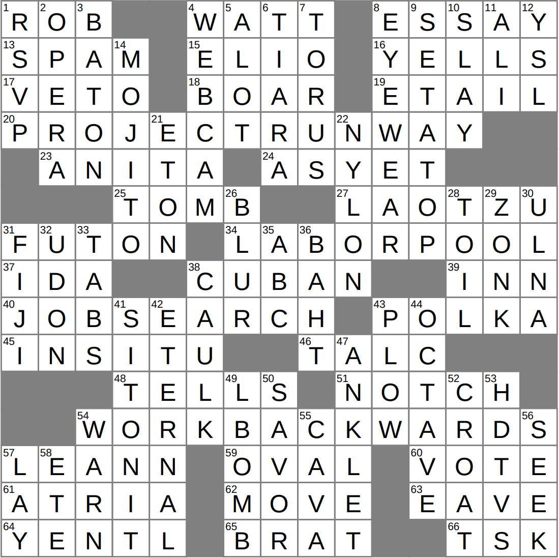 LA Times Crossword 20 Feb 26 Friday LAXCrossword