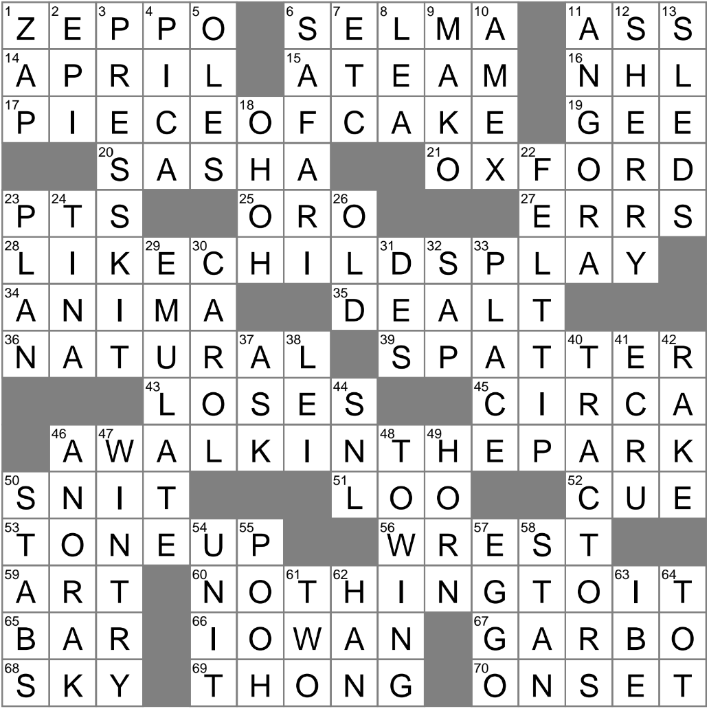 LA Times Crossword 26 Aug 25 Tuesday LAXCrossword LA Times Crossword 26 Aug 25 Tuesday LAXCrossword