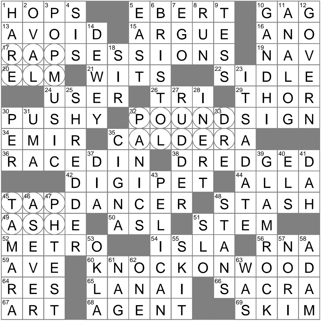 LA Times Crossword 4 Sep 25 Thursday LAXCrossword