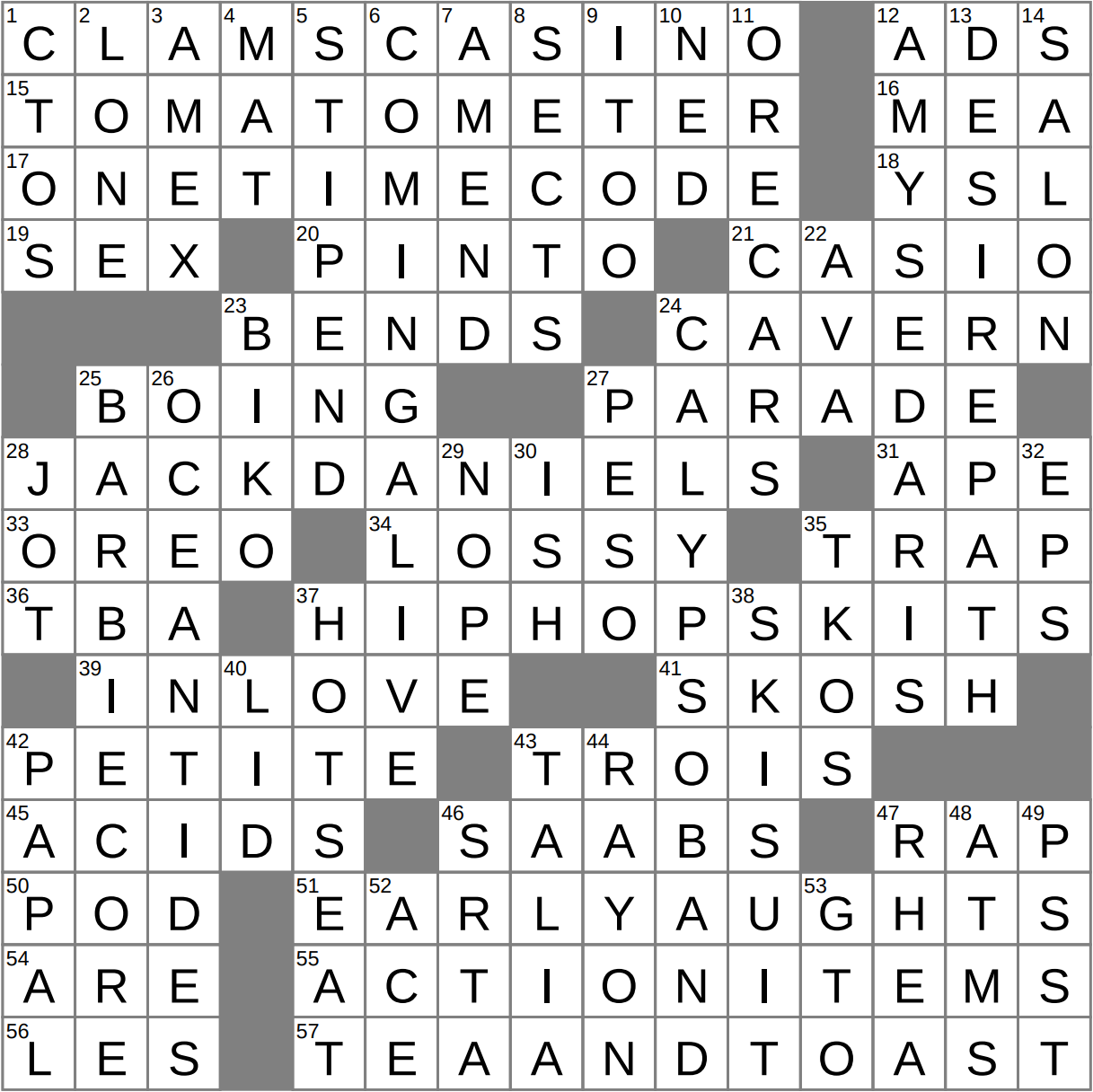 LA Times Crossword 6 Jun 26 Saturday LAXCrossword