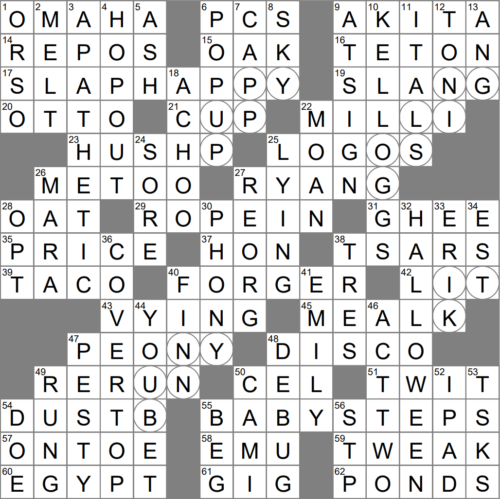 LA Times Crossword 7 Apr 23 Friday LAXCrossword