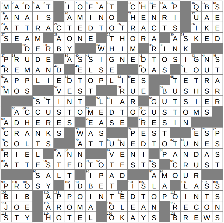 LA Times Crossword 8 Mar 26 Sunday LAXCrossword