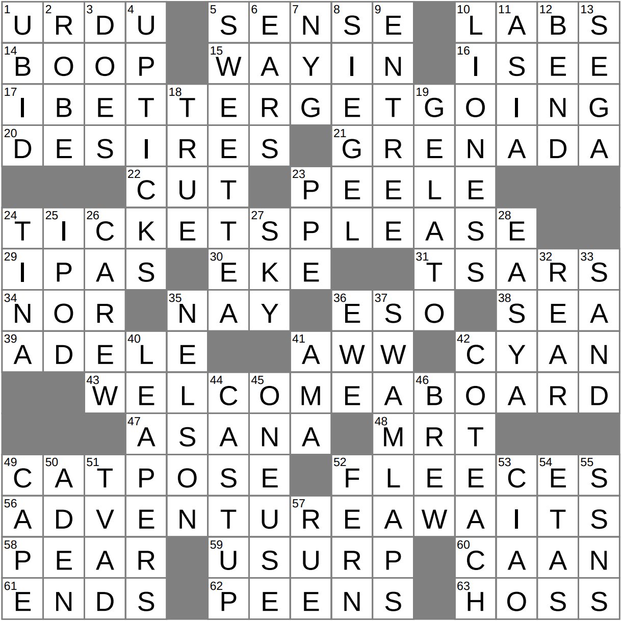 Language In The Same Family As Hindi Crossword Clue Archives LAXCrossword