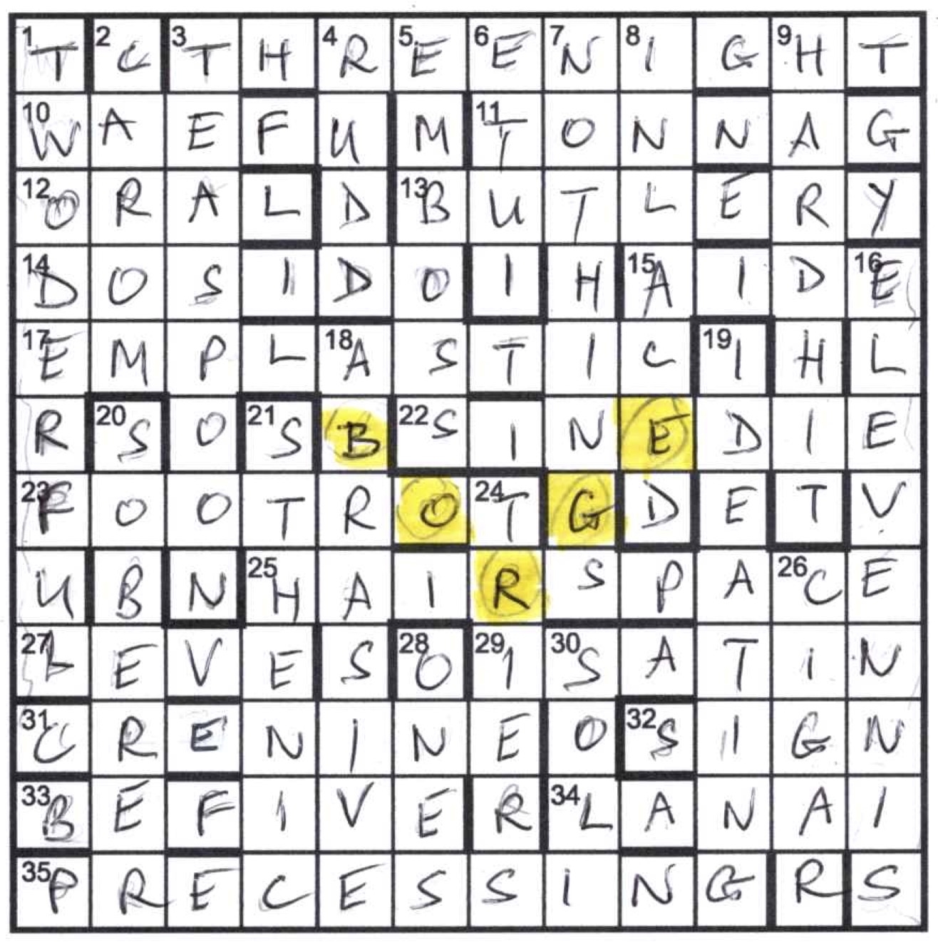 Listener Crossword No 4900 Puff Piece By Seps Fifteensquared