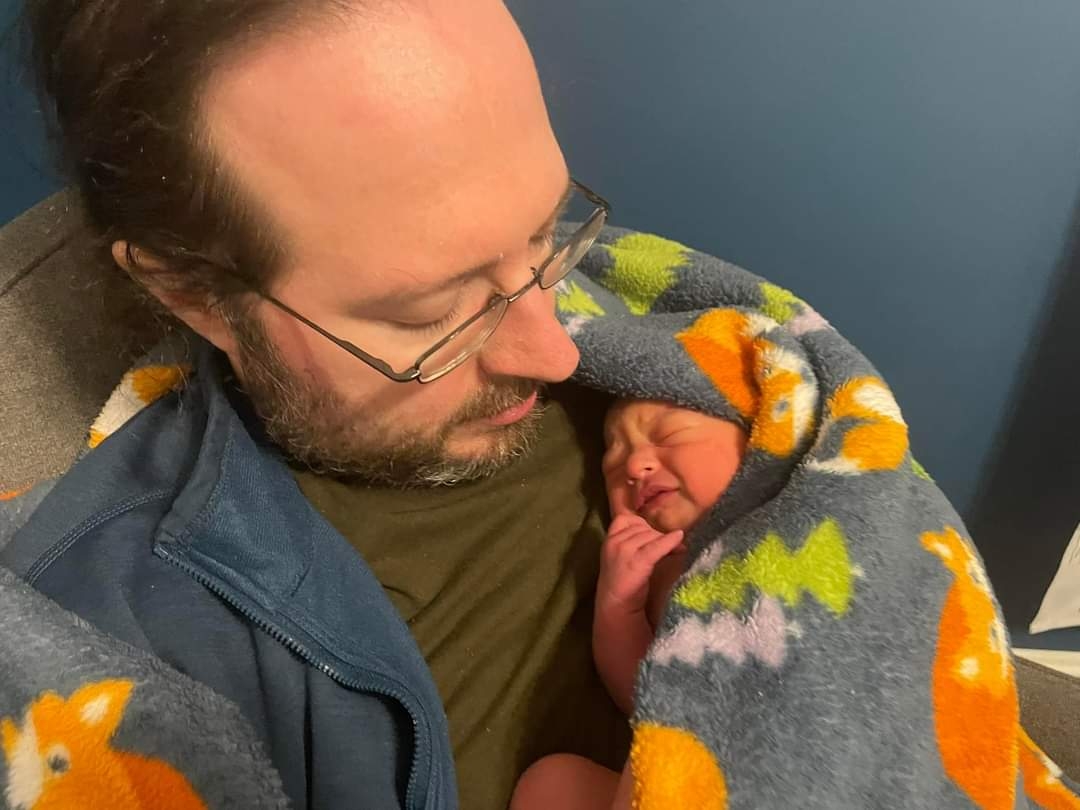Look Who s Here World Say Hello To Elliot James Birnholz Born On October 16 2023 At 10 28 Pm ET Vicki And The Baby Are Both Doing Well He s A 6 pound 8 ounce Dynamo