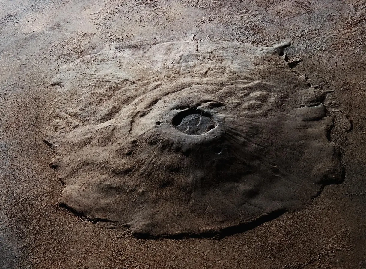 Mars Massive Olympus Mons Volcano Still Puzzles Planetary Scientists