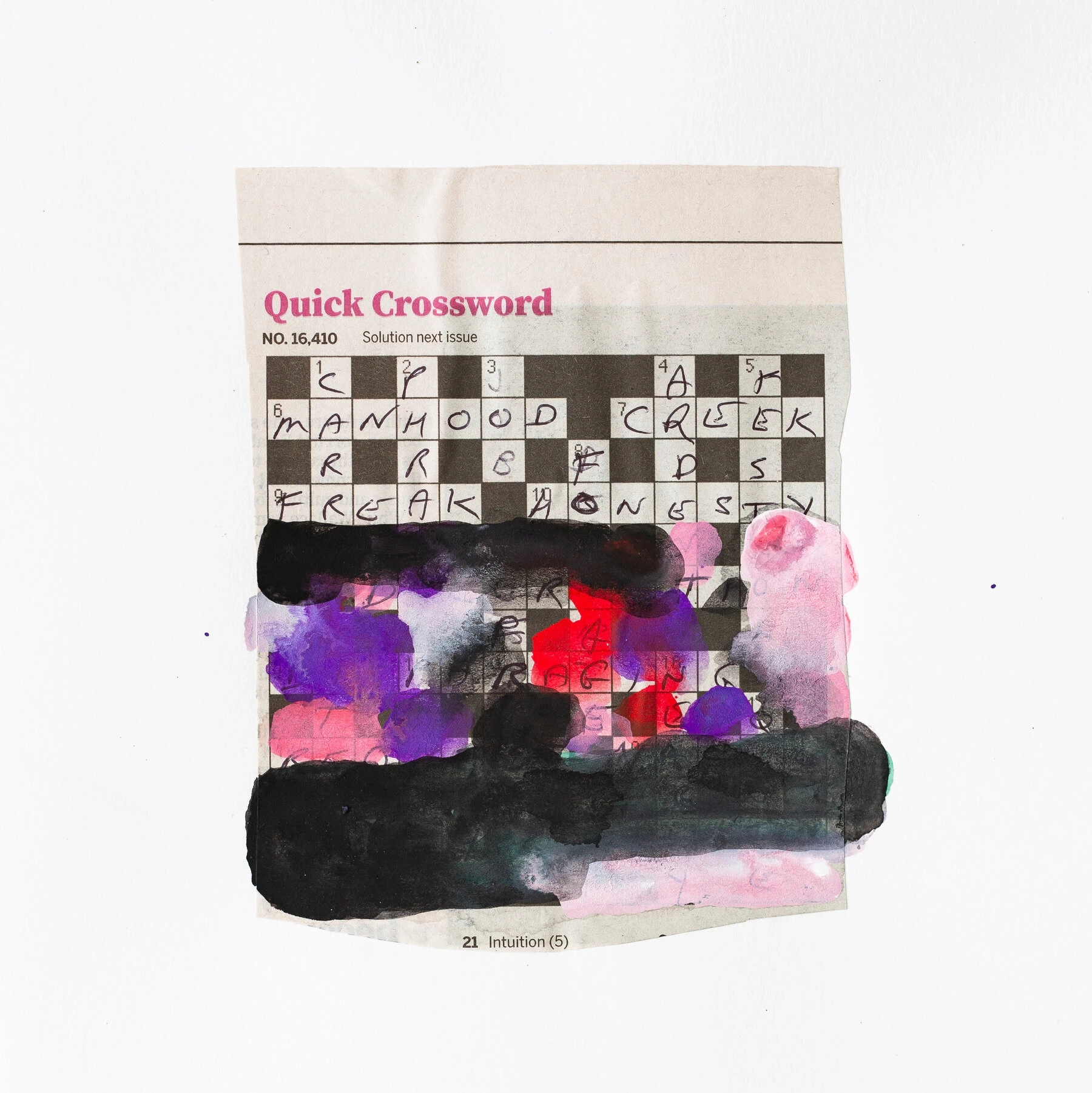 Meet The Artists Who Use Crossword Puzzles In Their Work The New York Times