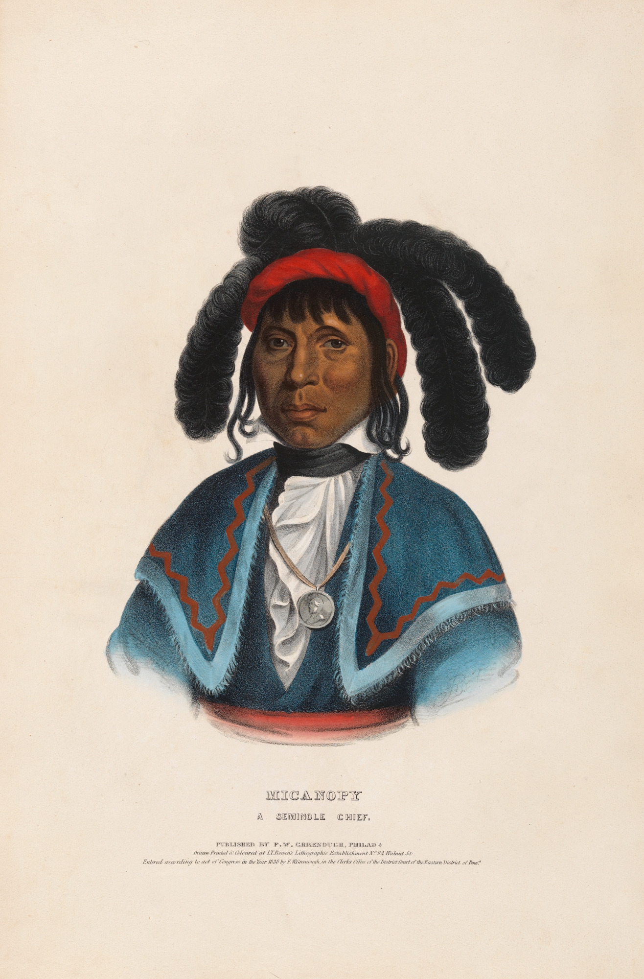 Micanopy A Seminole Chief National Portrait Gallery