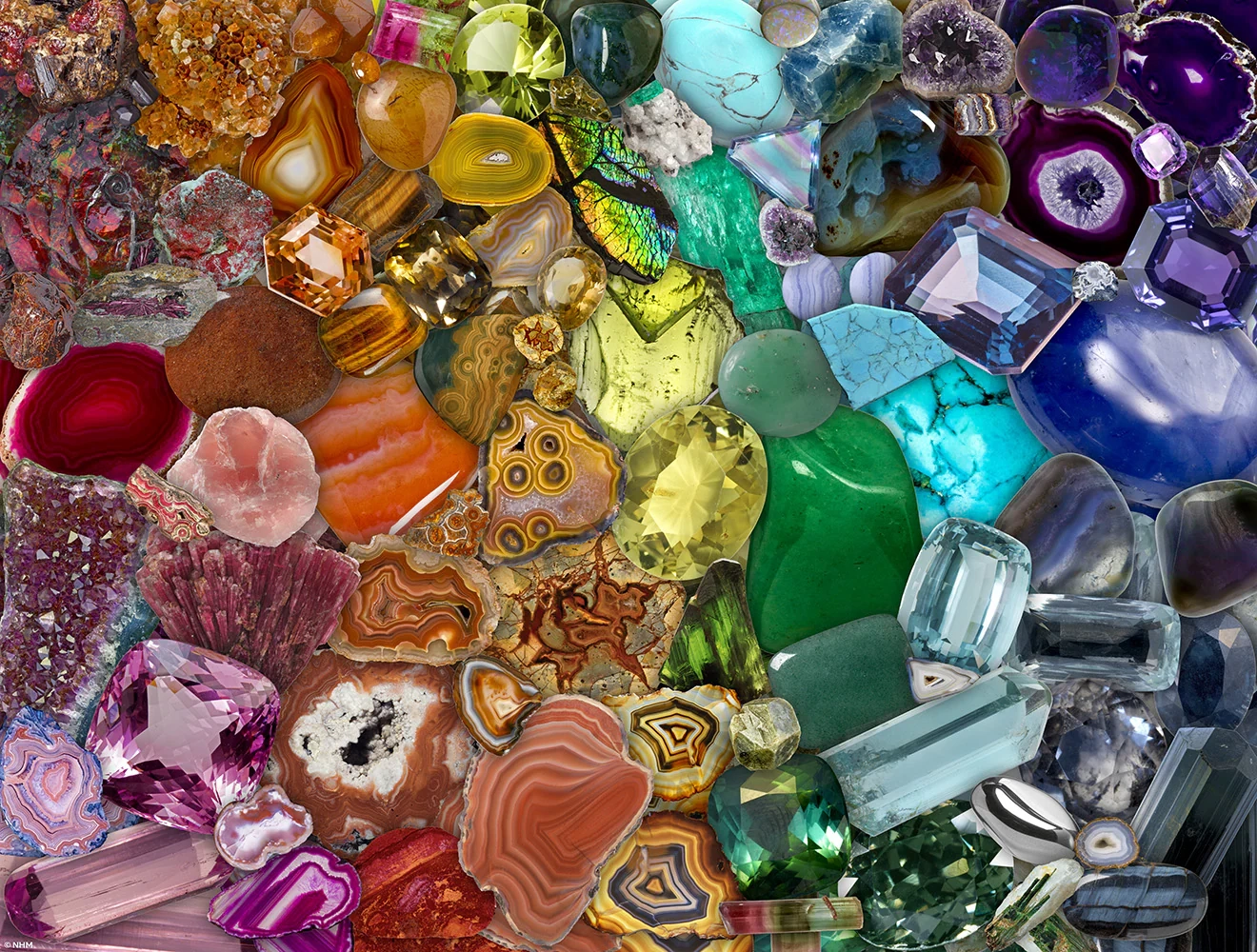 Natural History Museum Minerals 1000 Piece Jigsaw Puzzle All Jigsaw Puzzles