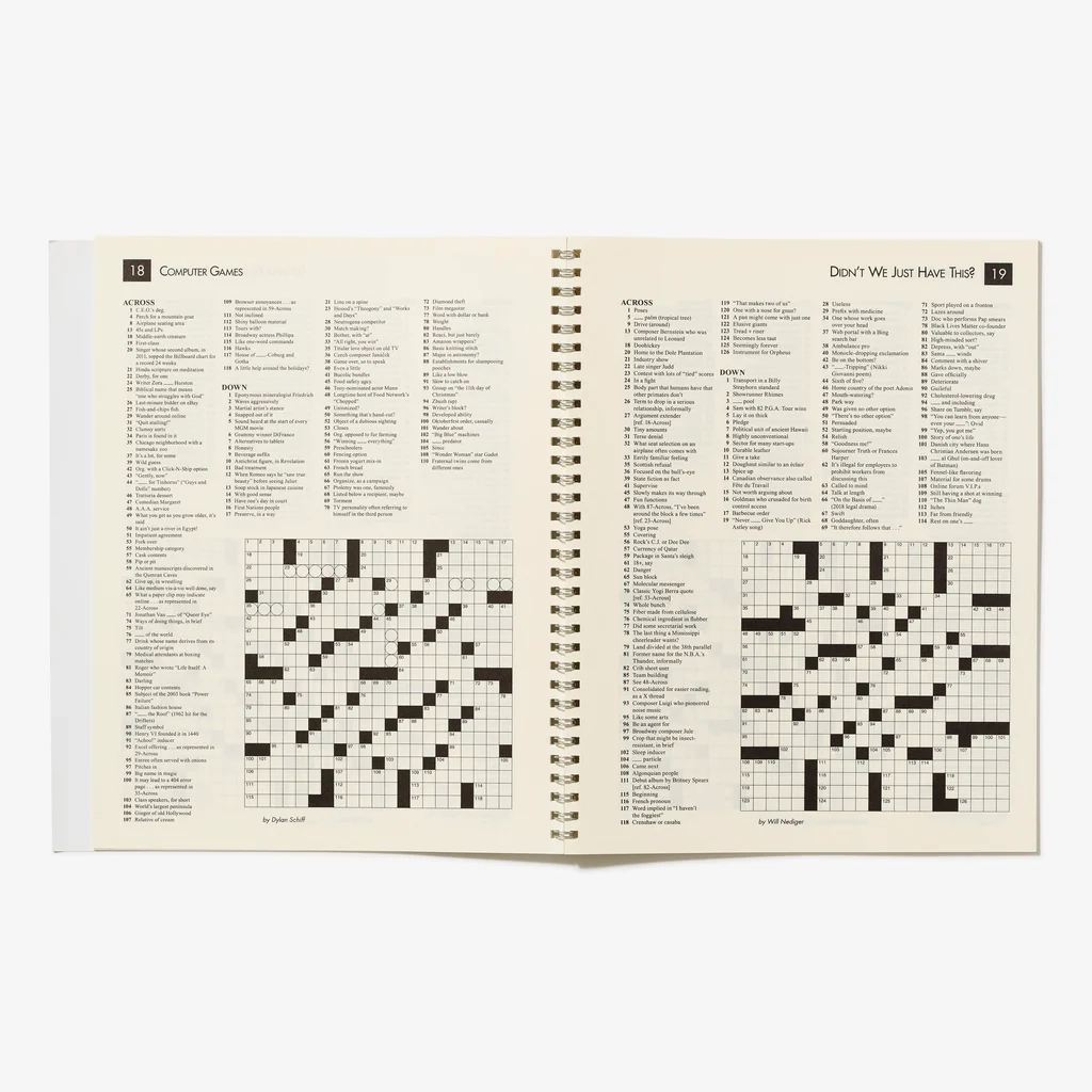 New York Times Games Sunday Crosswords Volume 1 50 Sunday Puzzles The New York Times Store