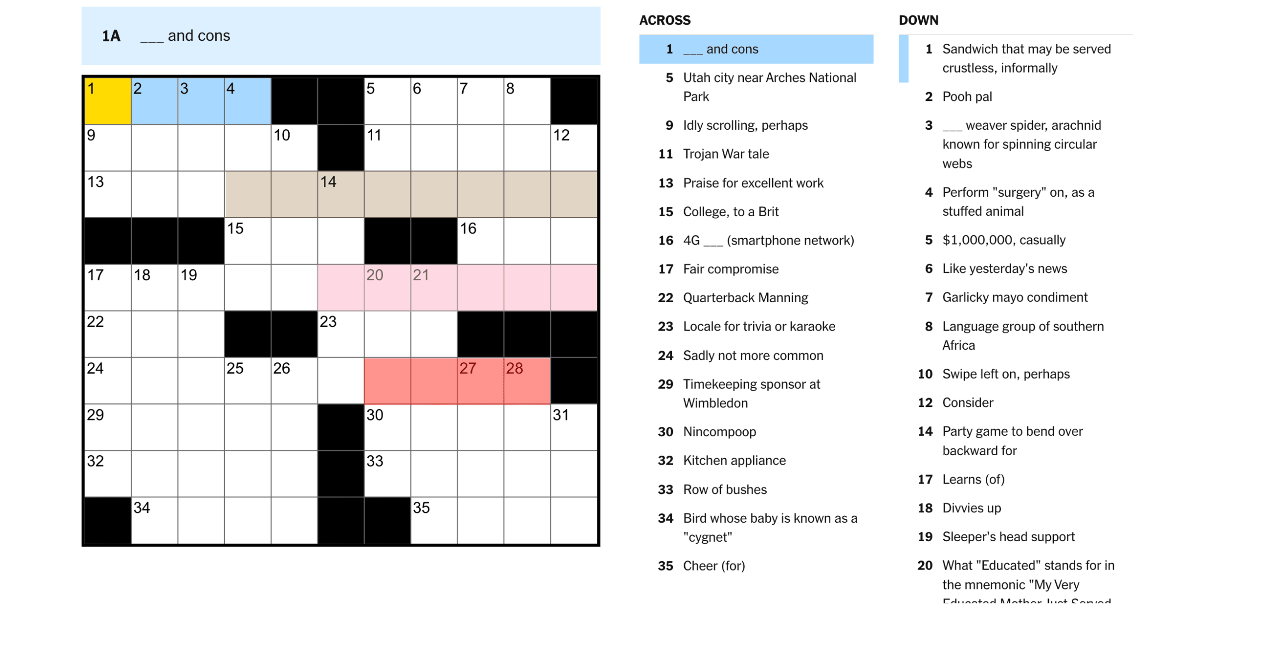 NYT Midi Crossword Hints Clues And Answers For Thursday May 28 2026 Technobezz
