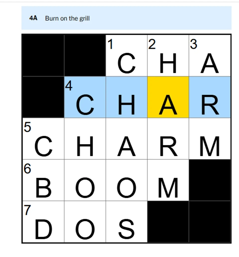 NYT Mini Clues And Answers For Monday June 1