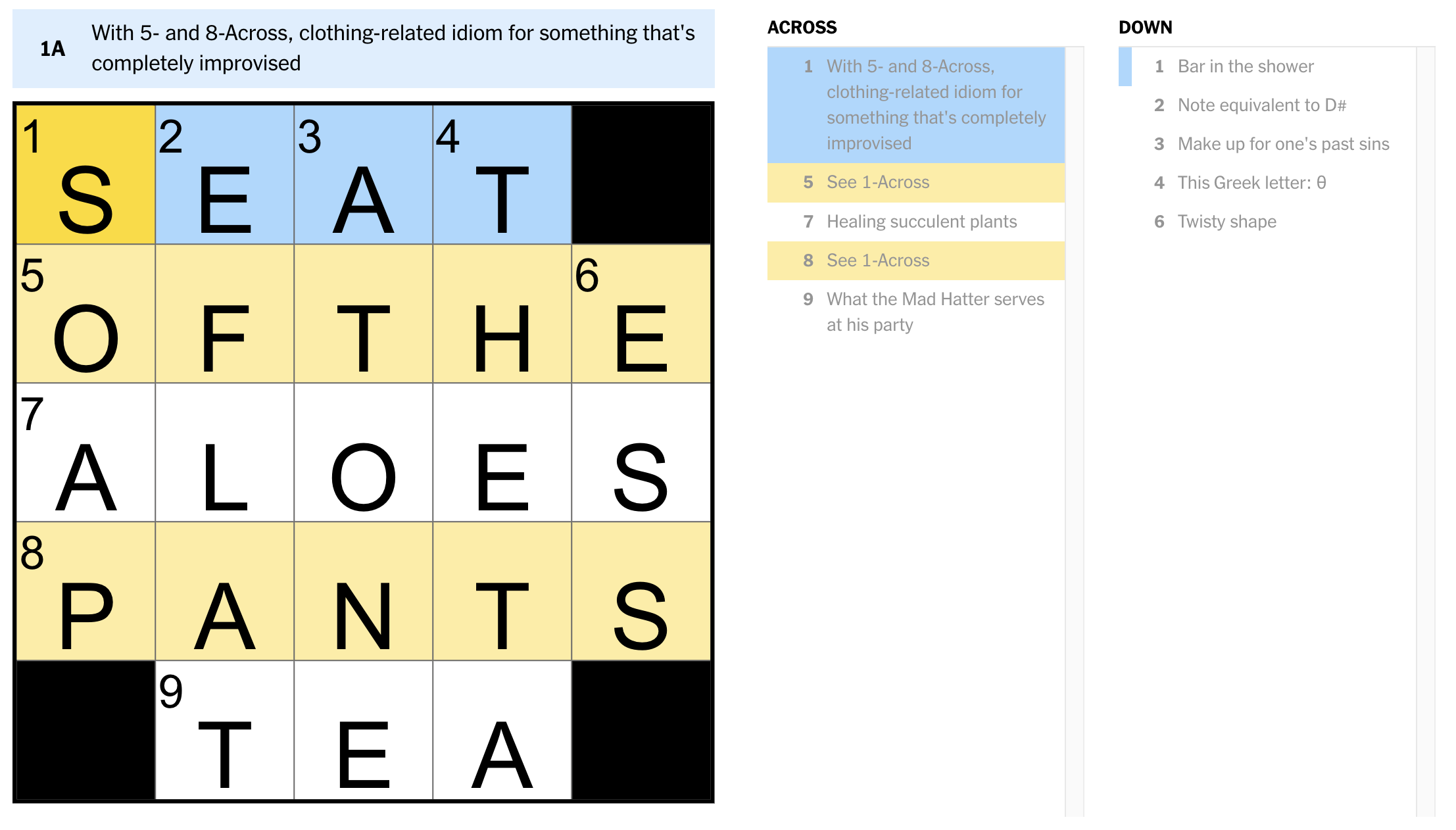 NYT Mini Crossword Solver Ganesh Danke