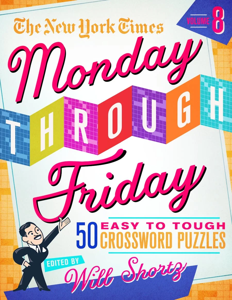 NYT Monday Friday Crosswords Volume 8 Book EurekaPuzzles