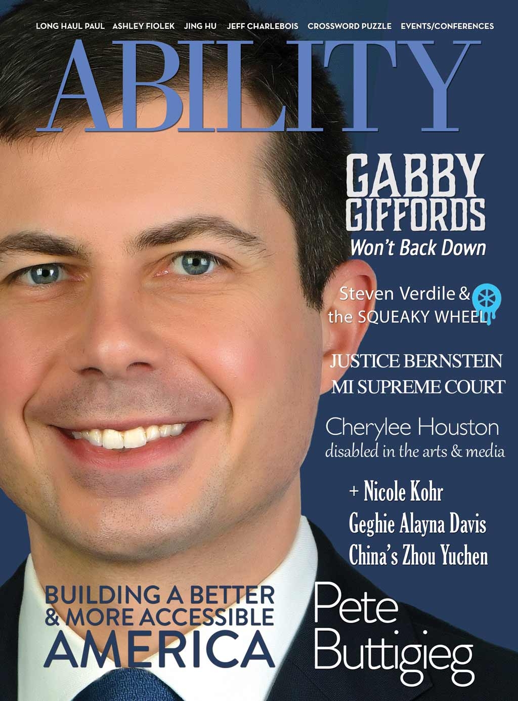 Pete Buttigieg Issue ABILITY Magazine
