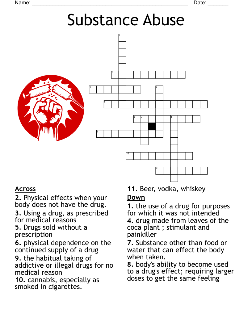 Pharmacology Crossword WordMint