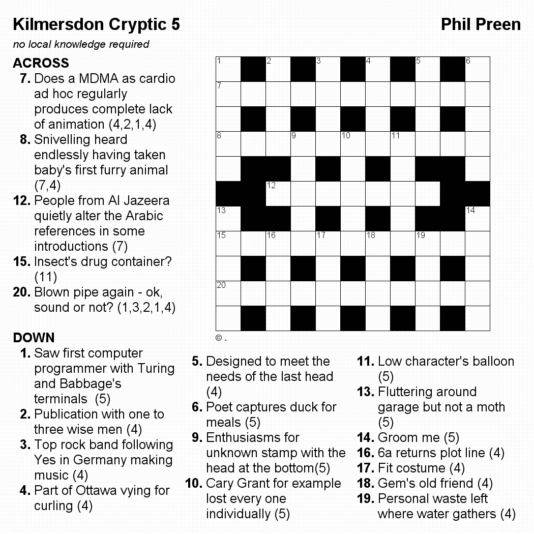 Phil s Crossword Puzzles