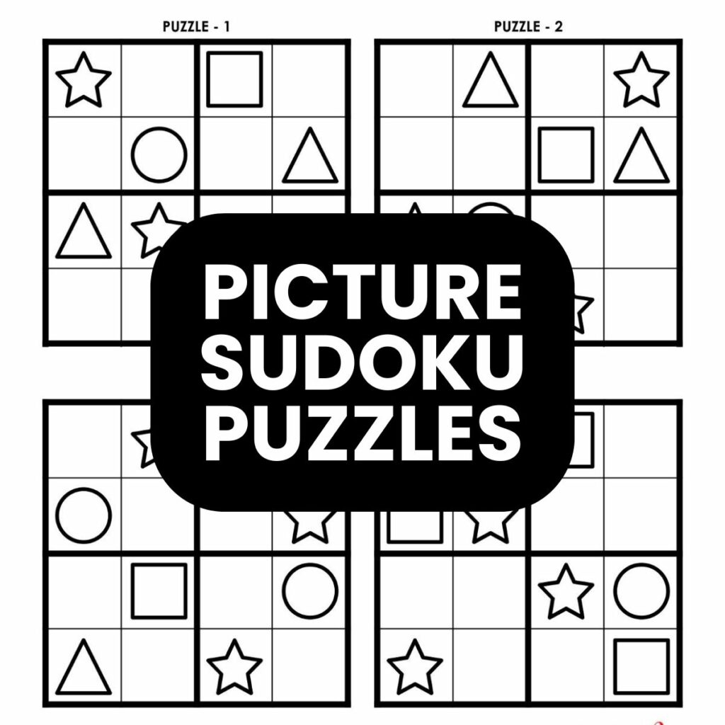 Picture Sudoku Puzzle Collection Math Love Picture Sudoku Puzzle Collection Math Love