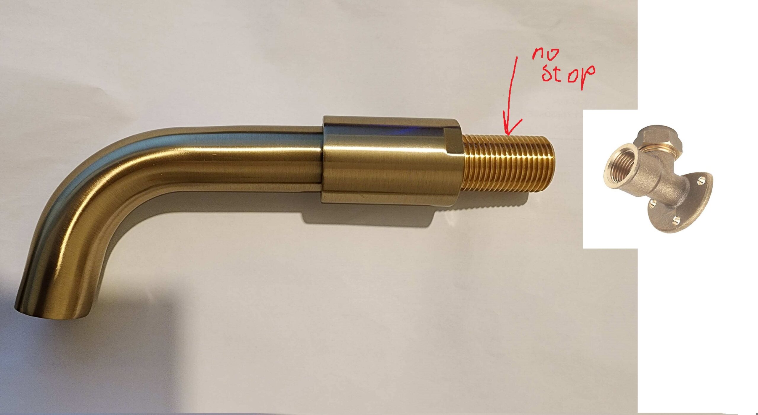 Plumbing Is This Long Thread Male Without Stopper To Female Connection Tight Leak Free Home Improvement Stack Exchange Plumbing Is This Long Thread Male Without Stopper To Female Connection Tight Leak Free Home Improvement Stack Exchange