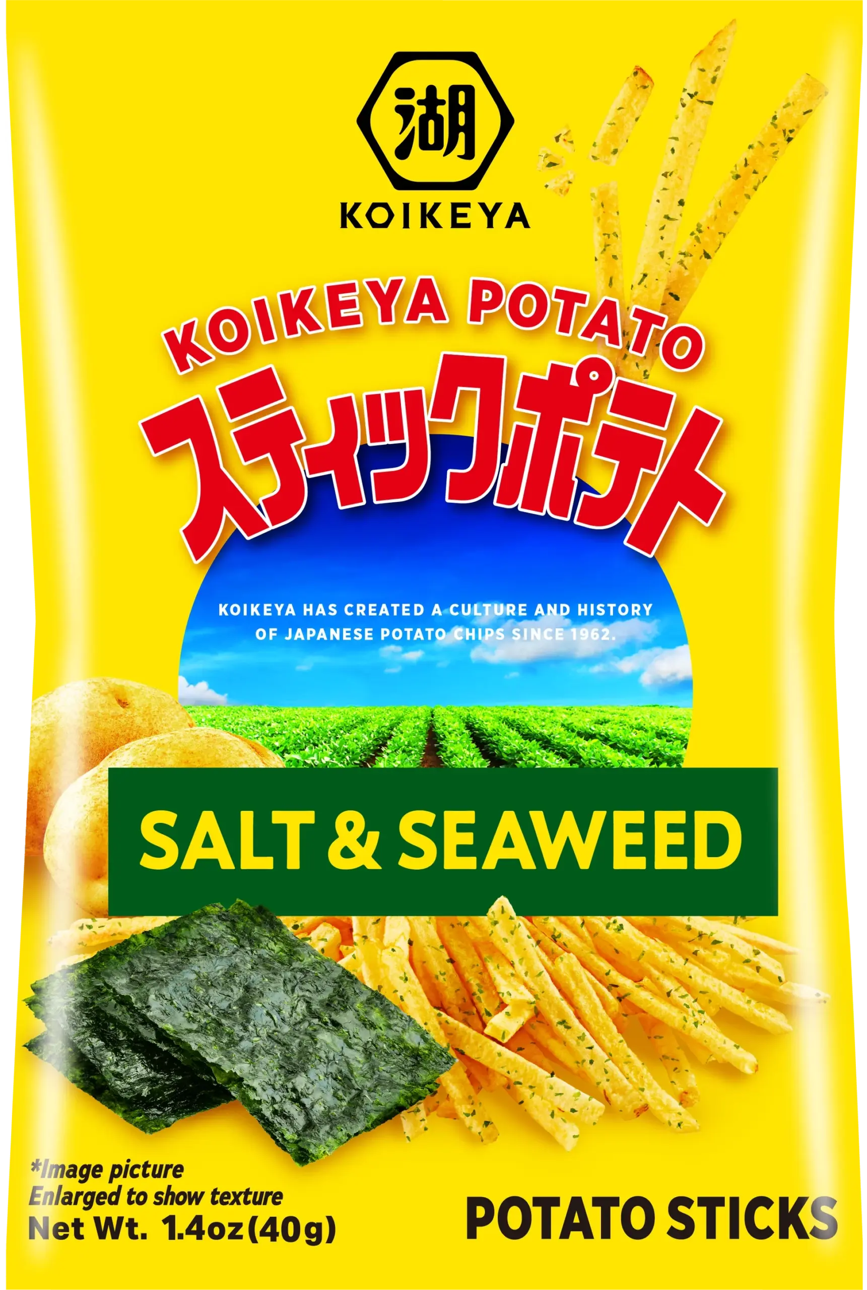 POTATO STICKS NORISHIO STICK 1 41OZ DAISO
