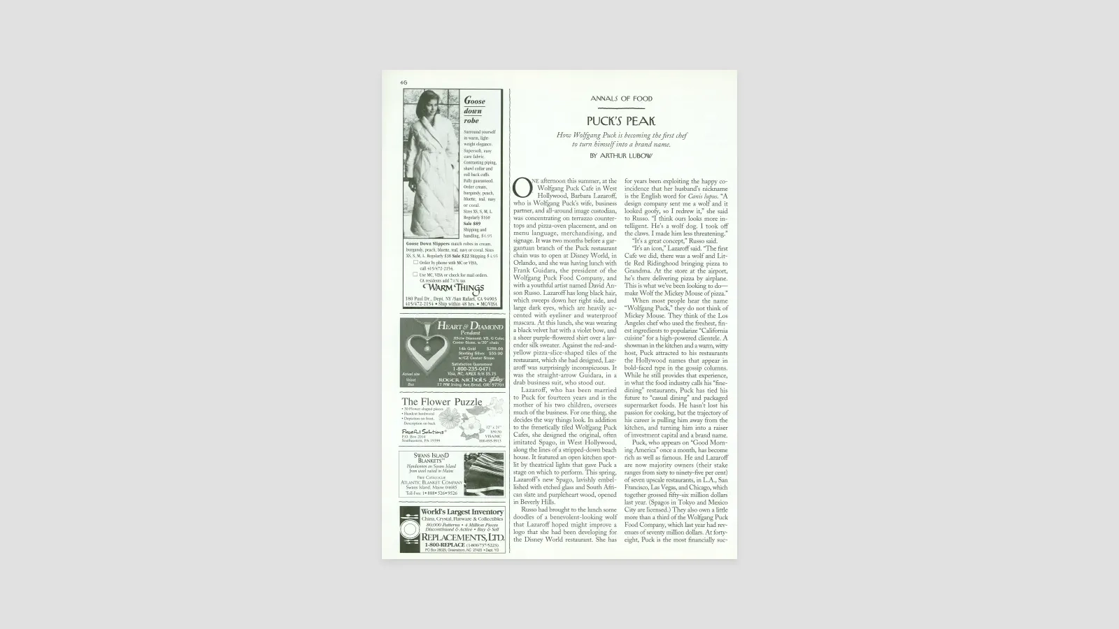 Puck s Peak The New Yorker