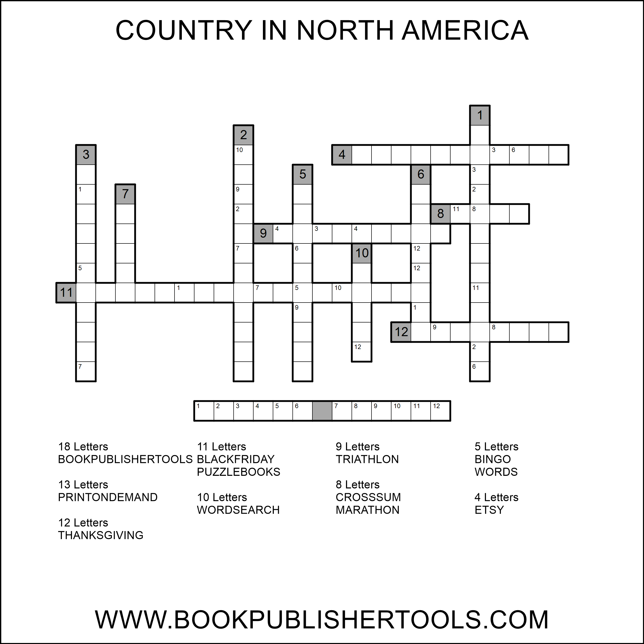 Puzzle Maker Pro Secret Word Criss Cross BookPublisherTools